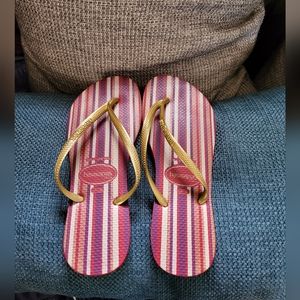 Havaianas slim stripped sandals,7/8